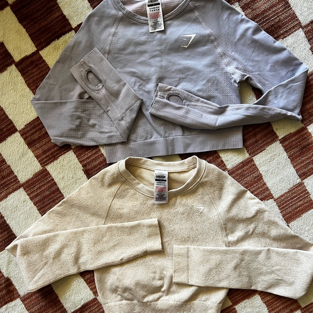 Gymshark Long sleeve Crop size S bundle